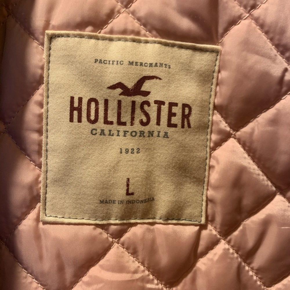 Hollister black bomber jacket - Picture 3 of 3